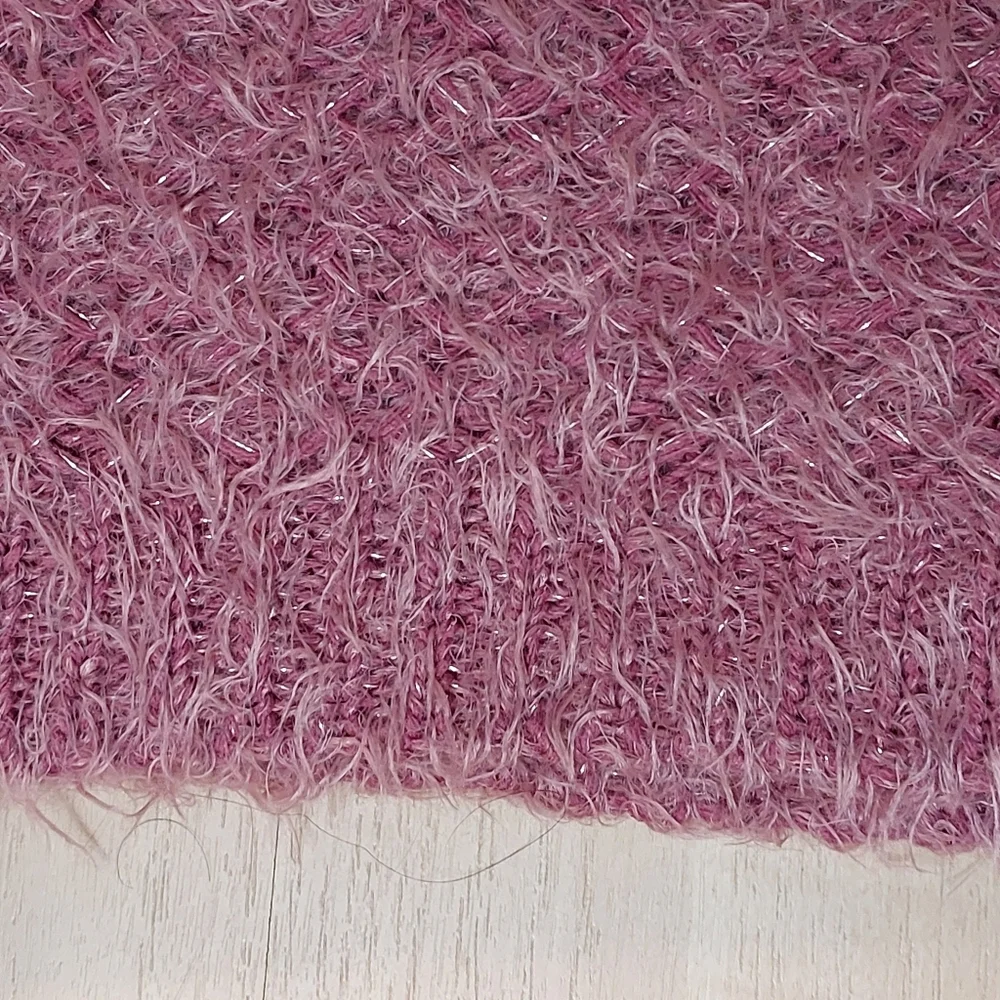 Pink Fuzzy Sweater - Picture 4 of 6
